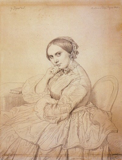 Portrait of Delphine Ramel by Jean Auguste Dominique Ingres